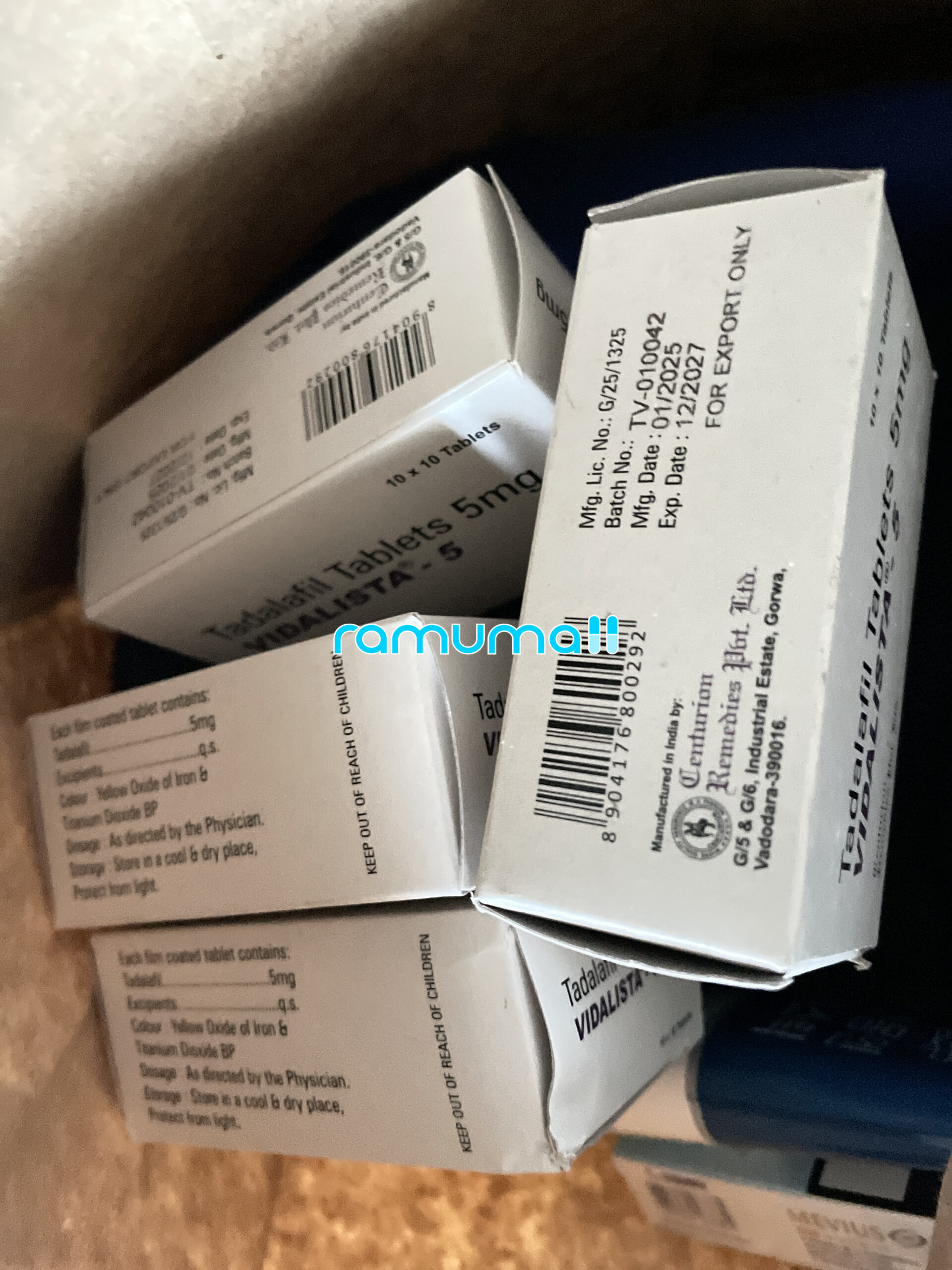 비달리스타 5mg 직구 후기