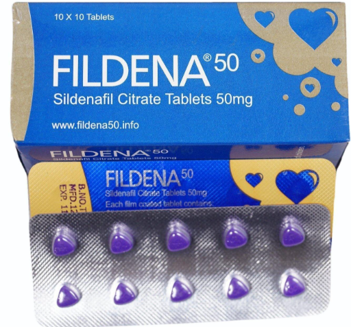 필데나 50mg 실데나필 포춘헬스케어 Fildena