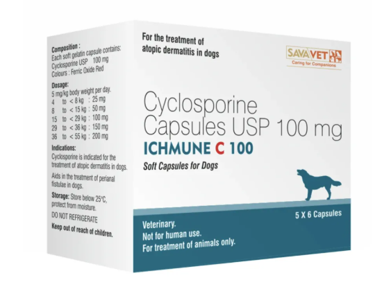 아토가드 사이클로스포린 Ichmune C 100mg 30정